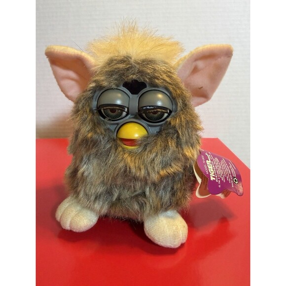 Tiger Electronics Other - Vintage Furby 1998 Tiger Electronics Toy Gray Faux Fur Model 70-800 - Working??